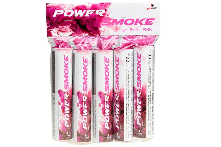 Power Smoke pink 5er 