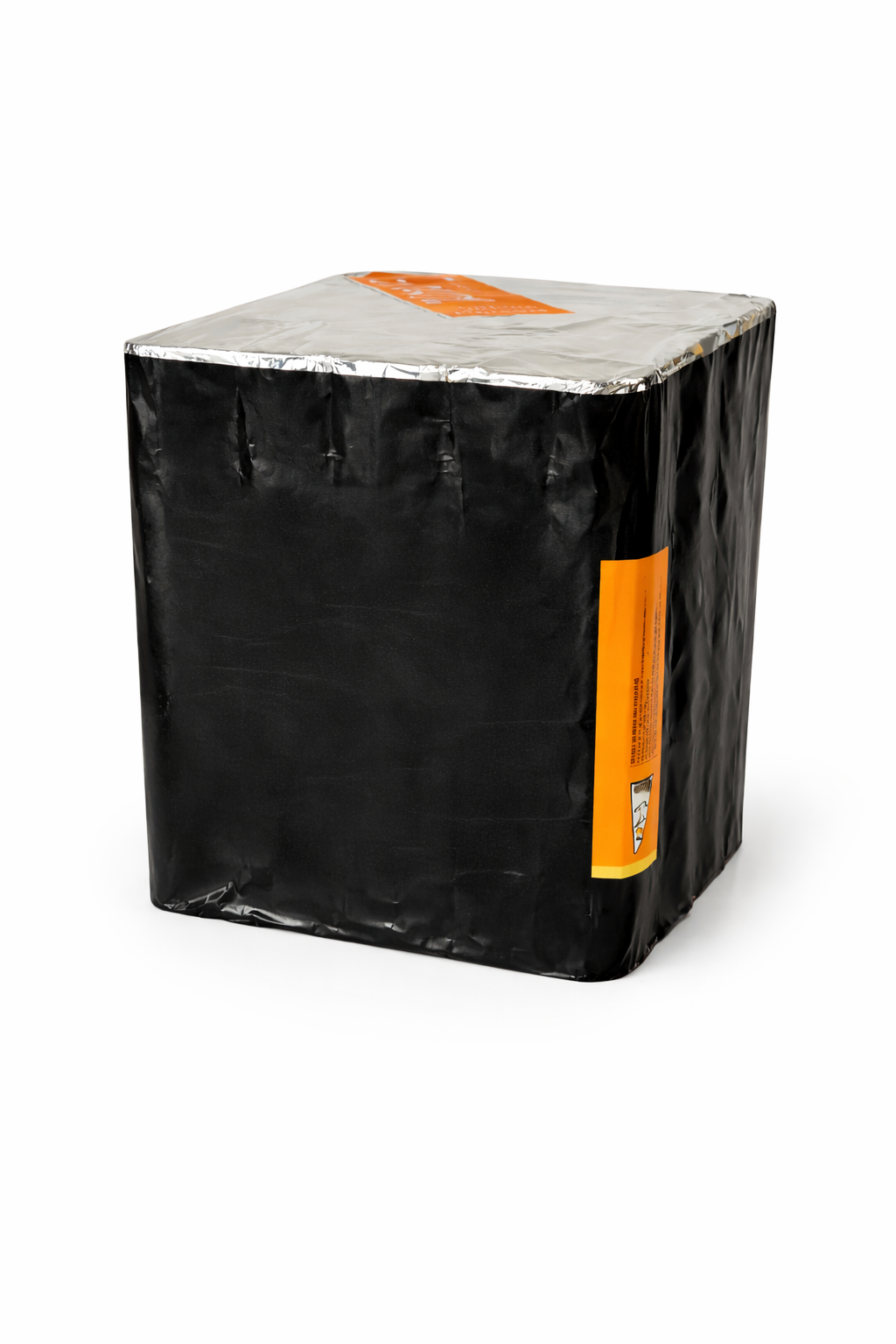 silver glitter mine w/ red base