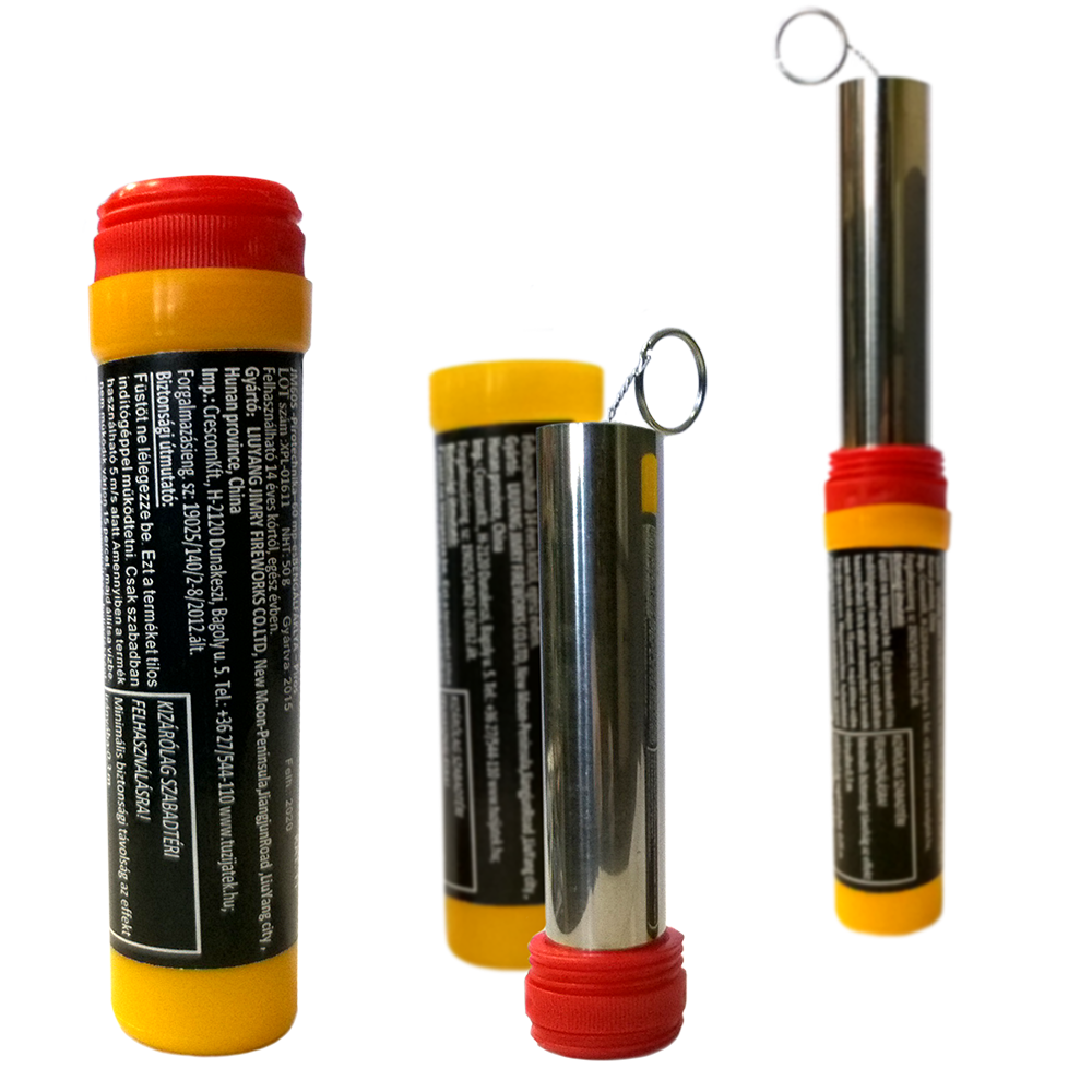 Seenotfackel rot 60s