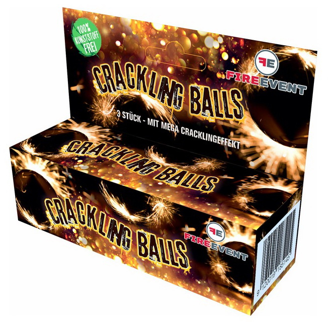 Crackling Ball 3er (ohne Kunststoff)